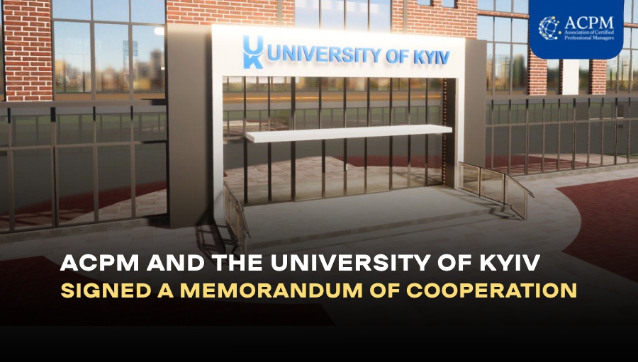 ACPM and University of Kyiv Sign a Memorandum of Cooperation