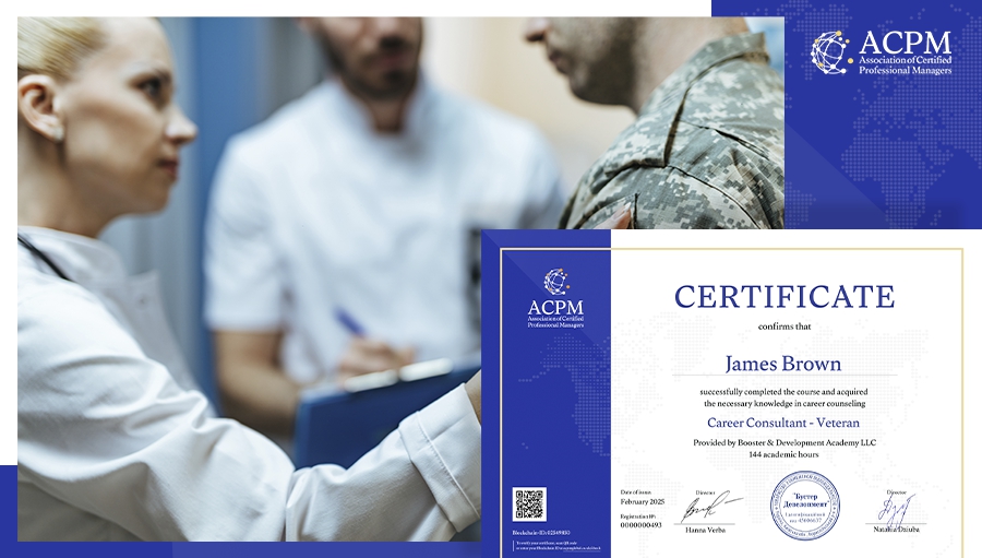 First Certificates Awarded in the “ACPM: Career Consultant – Veteran” Programme