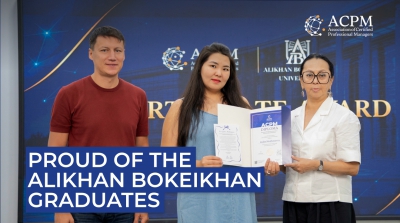 MBA Graduates of ALIKHAN BOKEIKHAN University Receive International ACPM Certification